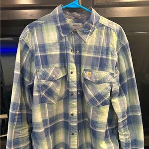 Carhart Button Up Mens L